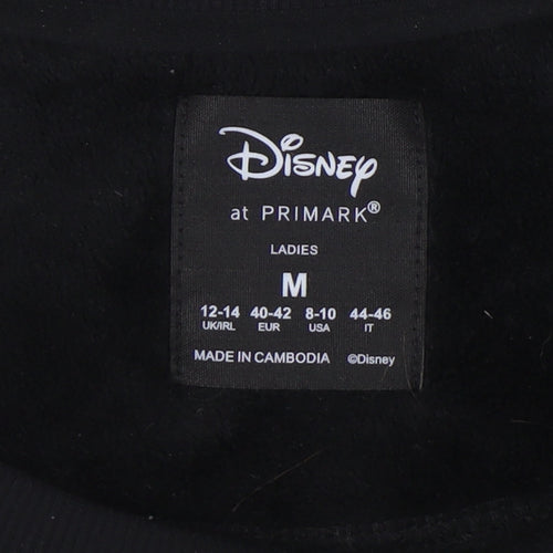 Disney Primark Women's Black M Fleece Top