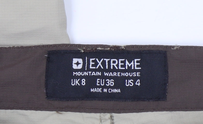 Mountain Warehouse Women’s Beige Cargo Trousers Size 8