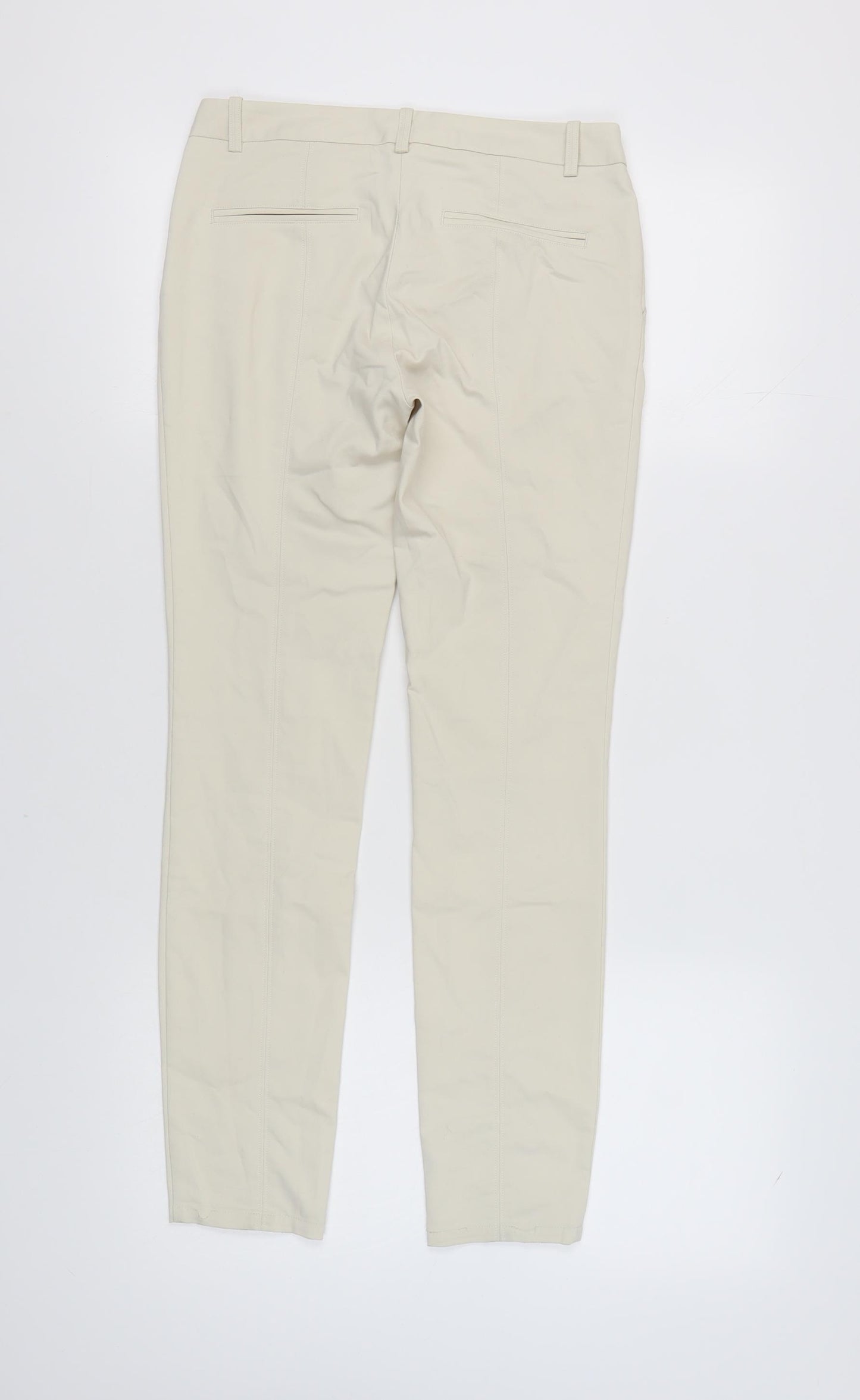 DiKa Women's Beige Chino Trousers Size 8