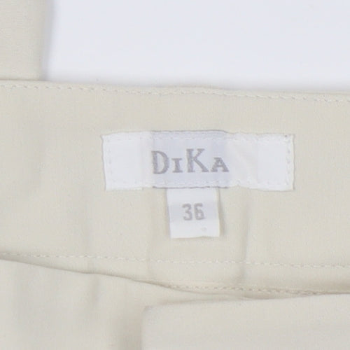 DiKa Women's Beige Chino Trousers Size 8