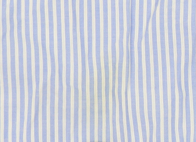 Zara Women's Blue Striped Off-Shoulder Blouse XS