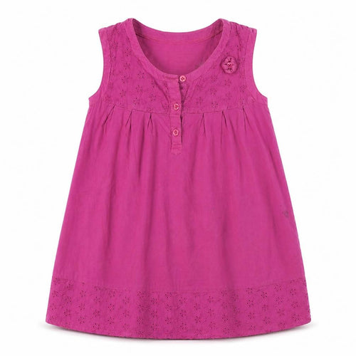 Mini Mode Girls Pink Sleeveless Dress 5-6 Years