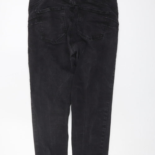 Pull&Bear Women's Black Jeans Size 18 Regular Fit