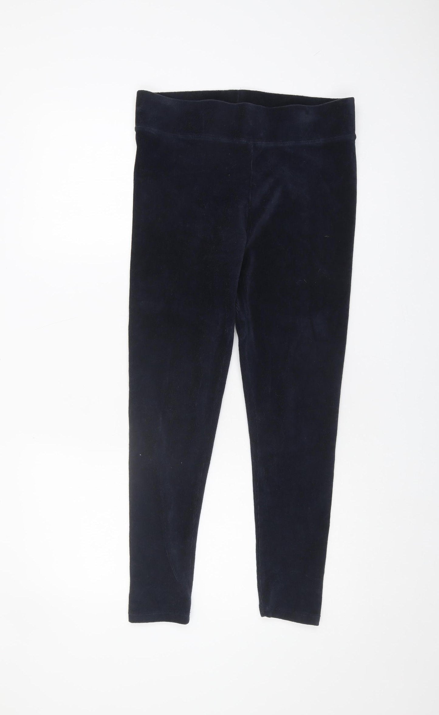 Marks and Spencer Women’s Blue Cotton Leggings, Size 12