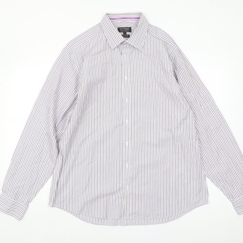 Jeff Banks Men’s Multicoloured Striped Long Sleeve Shirt