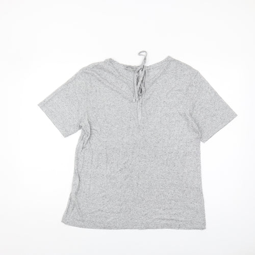 FatFace Women's Grey Basic T-Shirt, Size S, Casual Wear