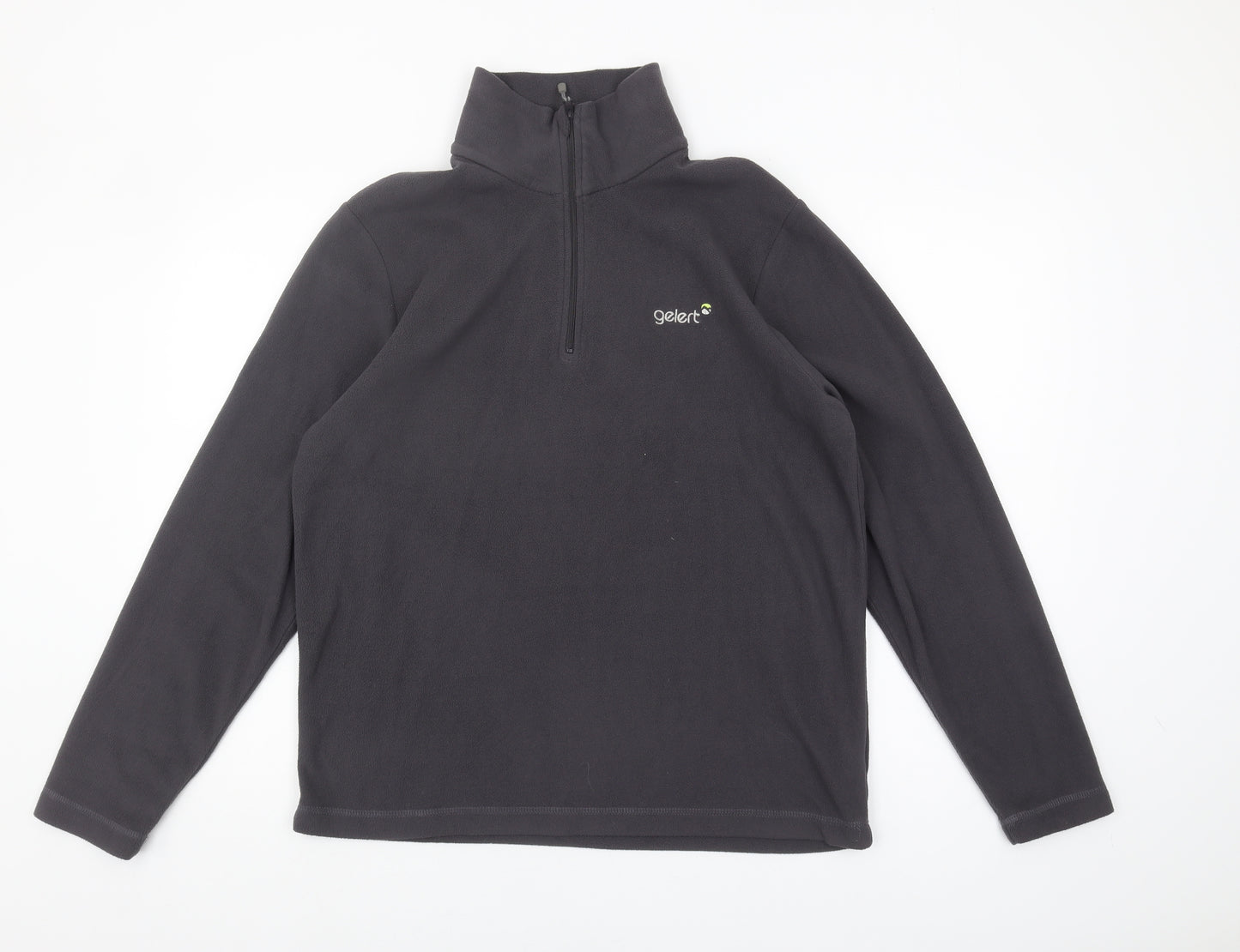 Gelert Men's Black Pullover Fleece Hoodie S