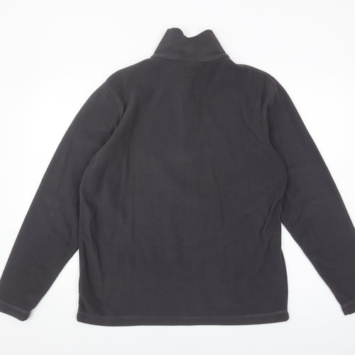 Gelert Men's Black Pullover Fleece Hoodie S