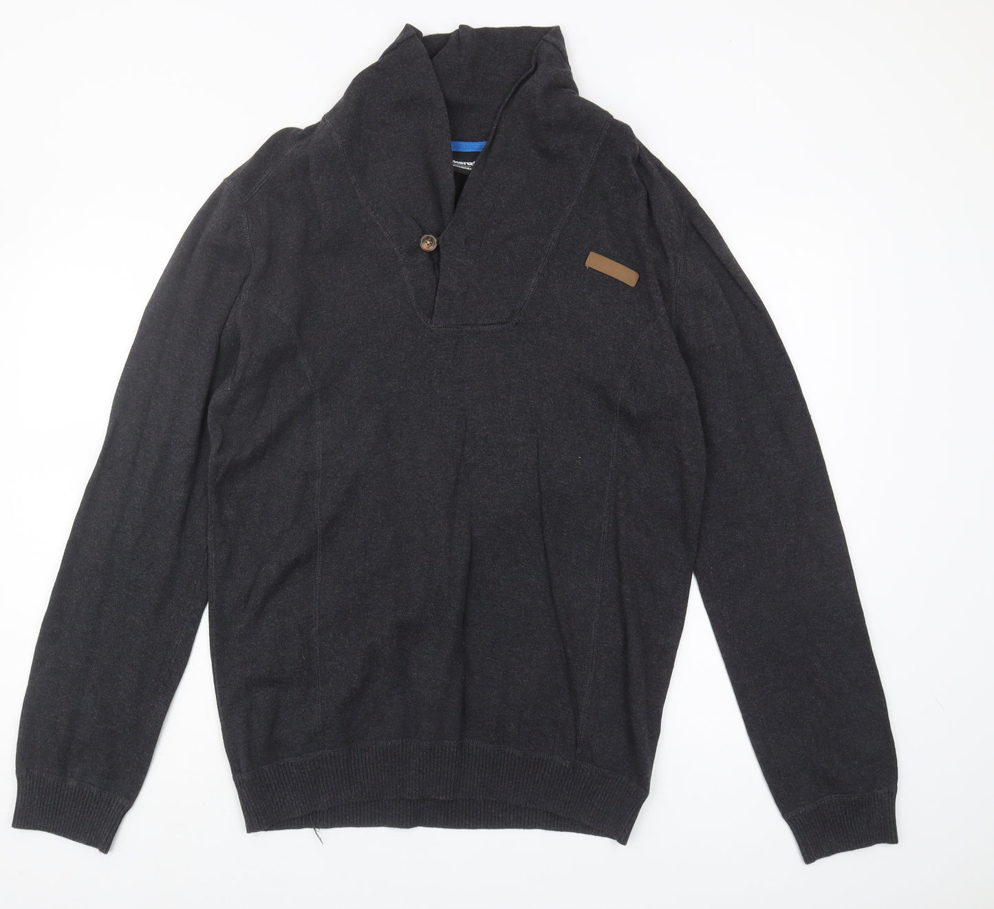 McKenzie Men's Black Jumper, L, Cotton