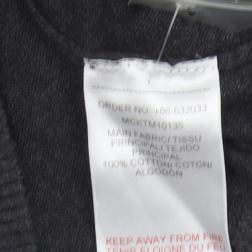 McKenzie Men's Black Jumper, L, Cotton