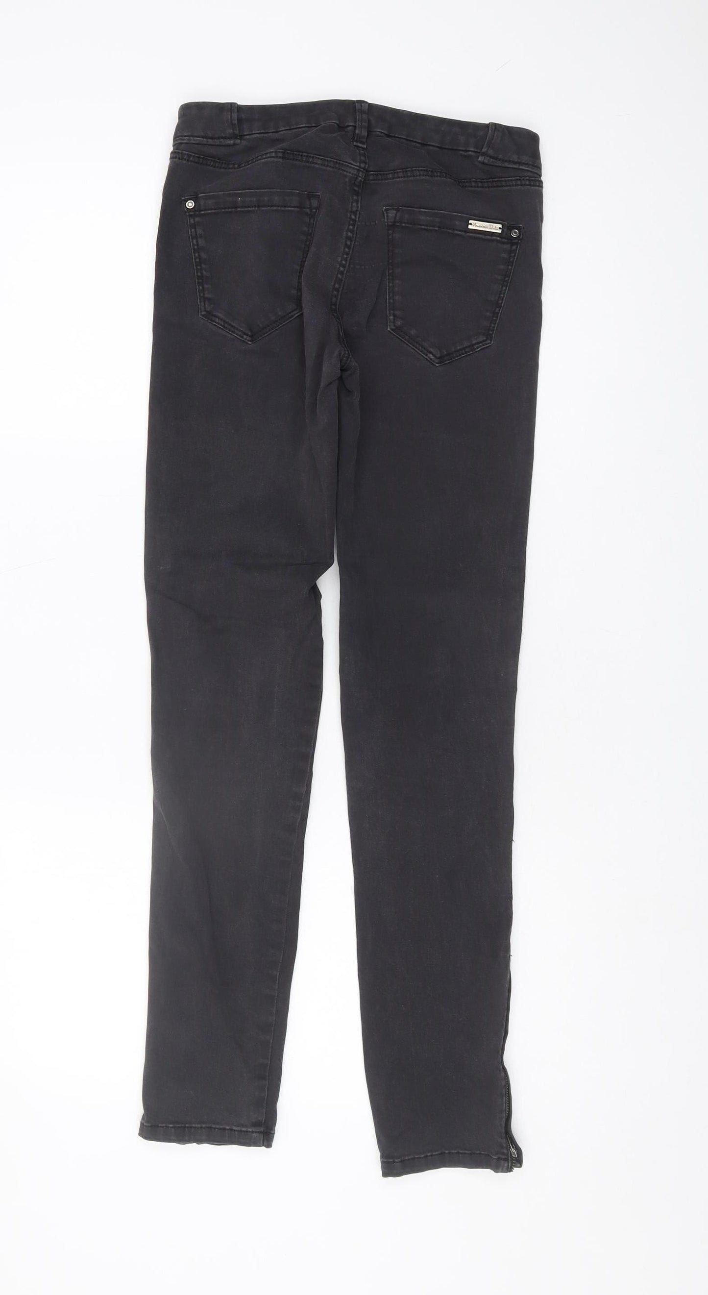 Massimo Dutti Women’s Black Skinny Jeans Size 10