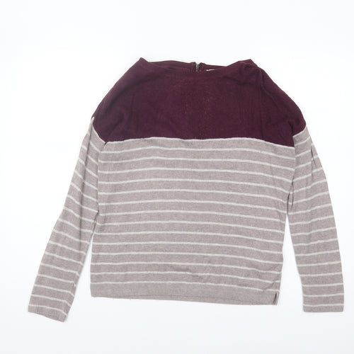 Jasper Conran Women's Multicolour Stripe Pullover Jumper