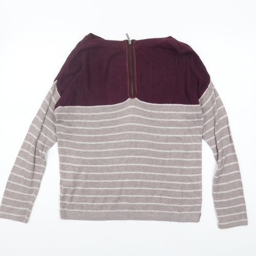 Jasper Conran Women's Multicolour Stripe Pullover Jumper