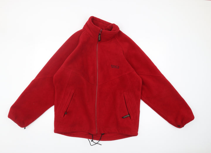 Regatta Men's Red Fleece Jacket, Size S