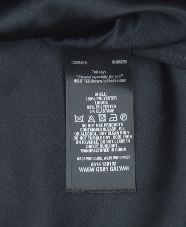 Ted Baker Women's Multicoloured Floral A-Line Skirt - L