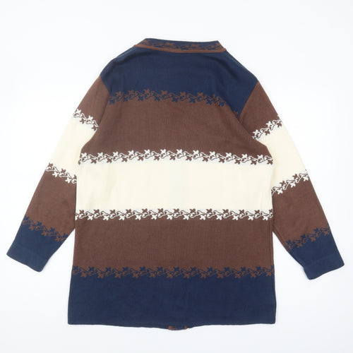 Alexon Women's Brown V-Neck Cardigan, Size S, Petites