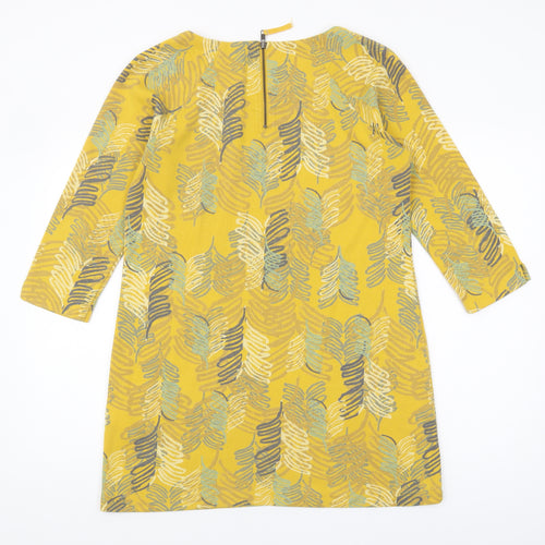 White Stuff Women's Yellow Floral Tunic UK 12
