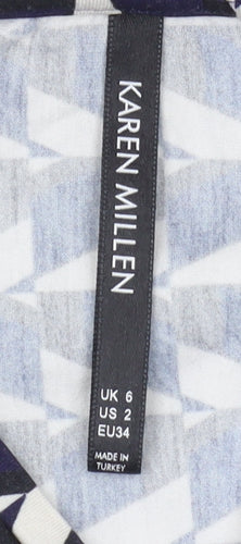 Karen Millen Women’s Geometric Dress Size 6