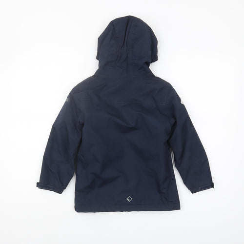 Regatta Boys Blue Anorak Jacket, Age 5-6, Waterproof