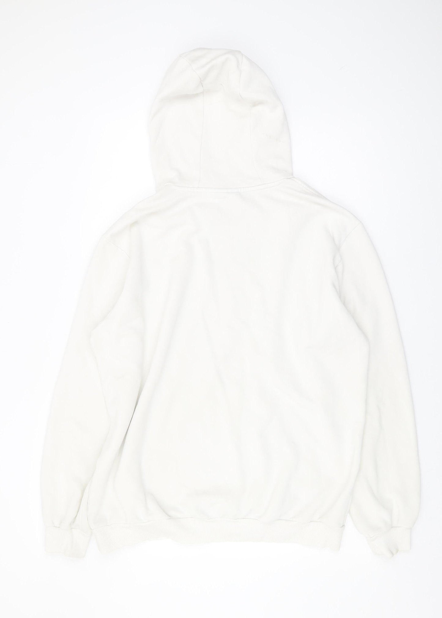 Adidas Men's White Pullover Hoodie L