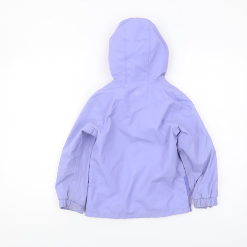 Mountain Warehouse Girls Waterproof Puffer Jacket Purple 5-6Y