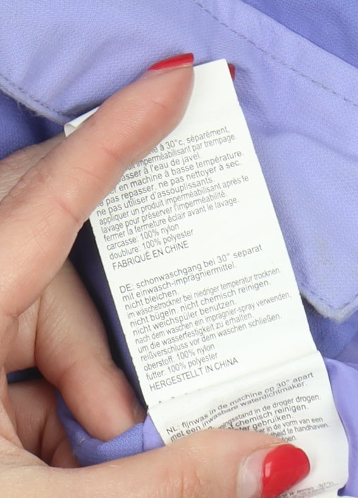 Mountain Warehouse Girls Waterproof Puffer Jacket Purple 5-6Y