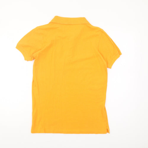 Voi Jeans Men's Orange Polo Shirt Size S Casual