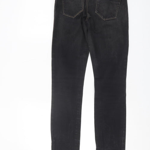 DKNY Men's Black Skinny Jeans, Size 27, Stretch Denim