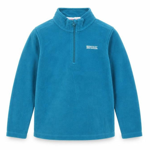 Regatta Boys Blue Fleece 1/2 Zip Sweatshirt 11-12 Years