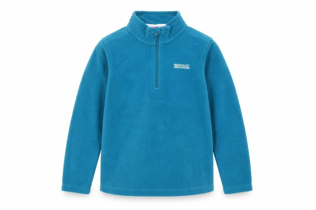 Regatta Boys Blue Fleece 1/2 Zip Sweatshirt 11-12 Years