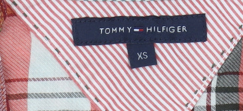 Tommy Hilfiger Women's Multicoloured Plaid Blouse XS