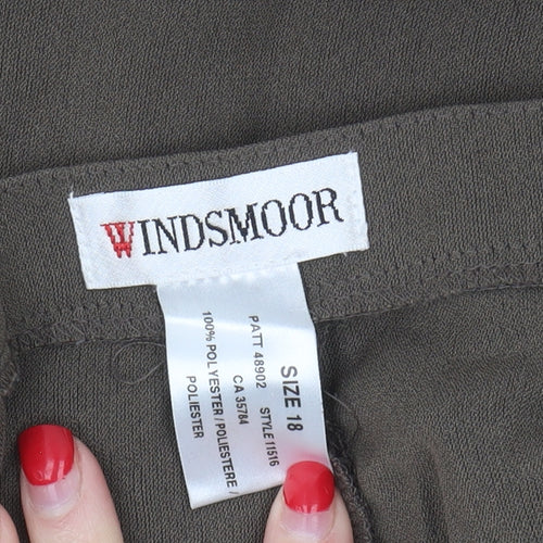 Windsmoor Brown Women's Trousers Size 18