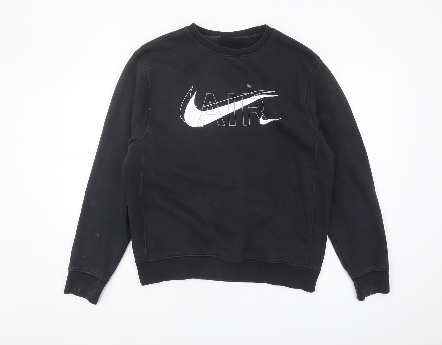 Nike Men's Black Crew Neck Sweatshirt S