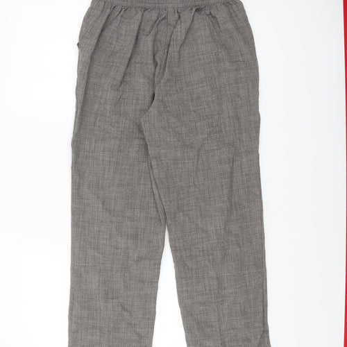 Honor Millburn Grey Women's Straight Trousers Size 12