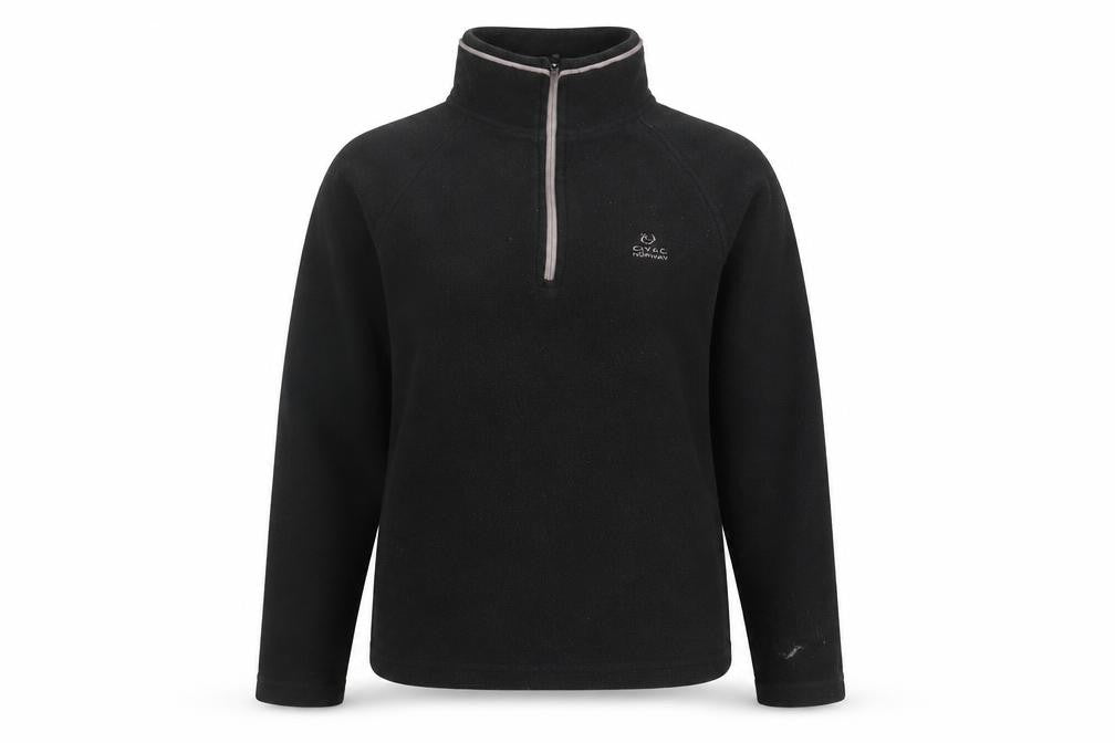 Front view of Craghoppers Women's Black Pullover Sweatshirt, size 10