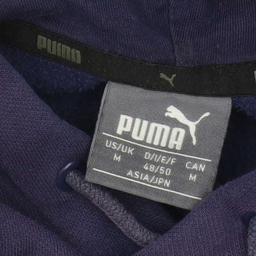 Puma Men’s Blue Pullover Hoodie Size M