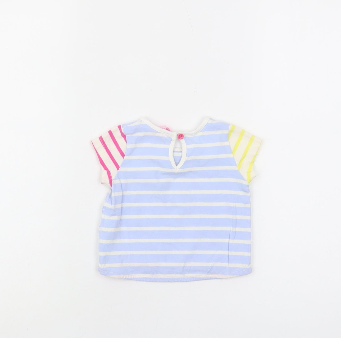 Joules Unisex Multicoloured Striped T-Shirt, 12 Months