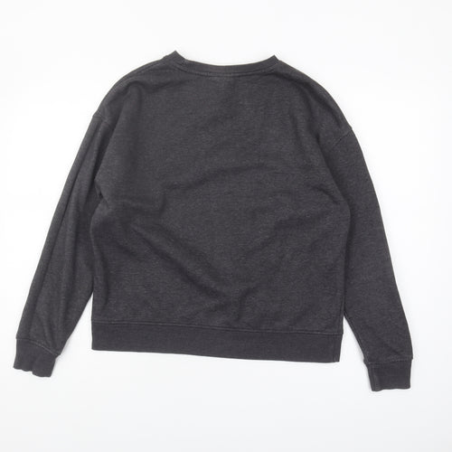 The Simpsons Unisex Grey Pullover Sweatshirt Size 12