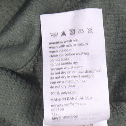 Mountain Warehouse Men's Green Fleece Pullover Sweatshirt Large