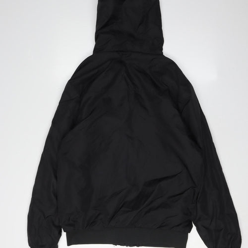 Ellesse Men's Black S Hooded Windbreaker Jacket