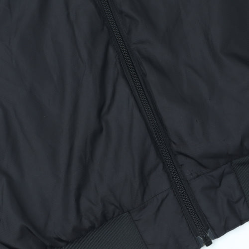 Ellesse Men's Black S Hooded Windbreaker Jacket
