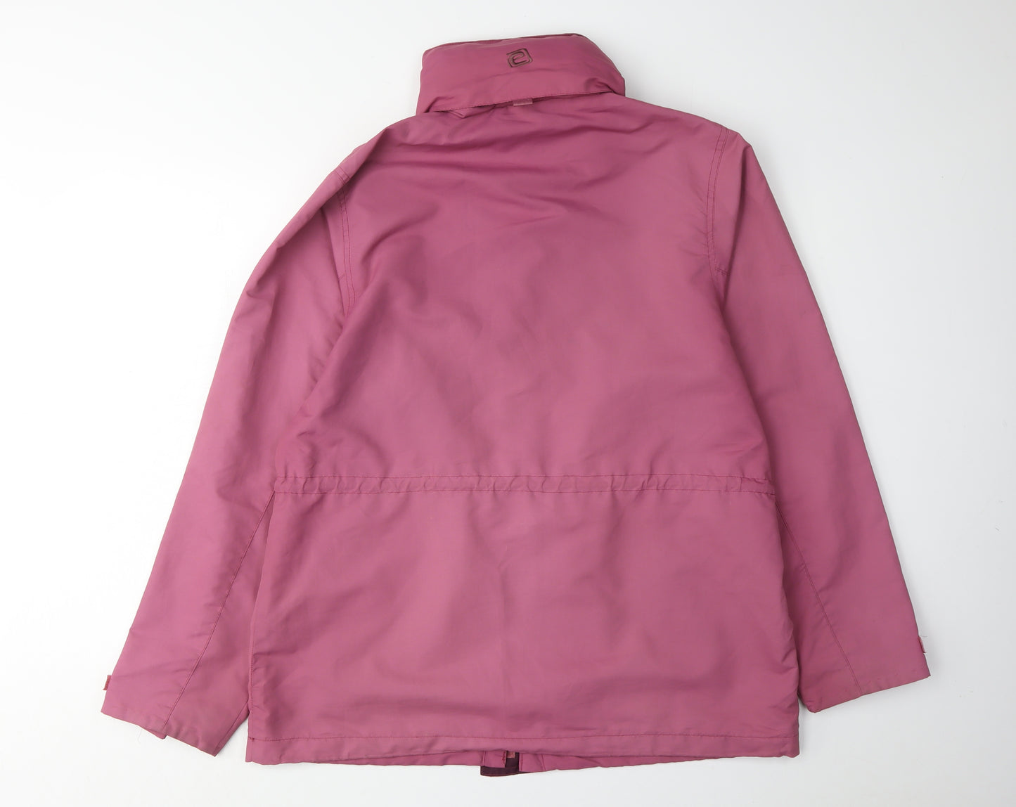 Outdoor Essentials Women's Pink Parka Jacket Size 14