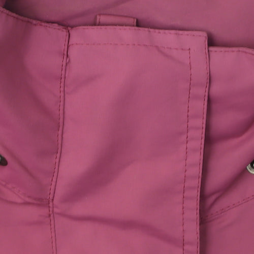 Outdoor Essentials Women's Pink Parka Jacket Size 14