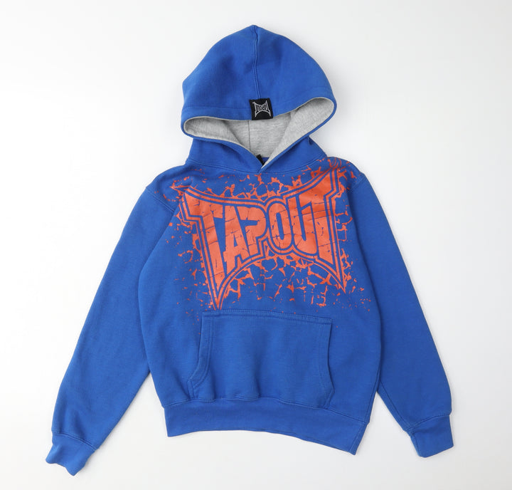 Tapout Boys Blue Pullover Hoodie - Size 7-8 Years