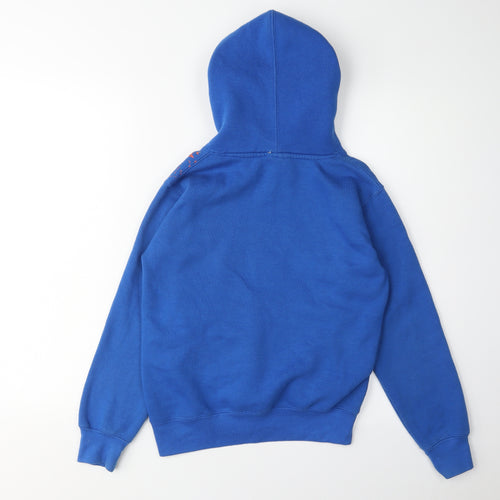 Tapout Boys Blue Pullover Hoodie - Size 7-8 Years