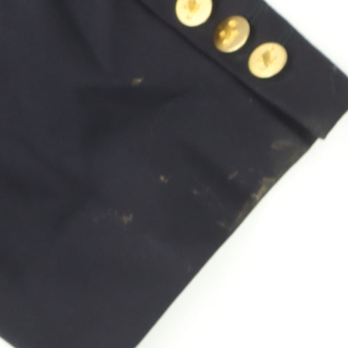 Jaeger Men's Blue Wool Blazer, Size 52R, Formal Double-Breasted
