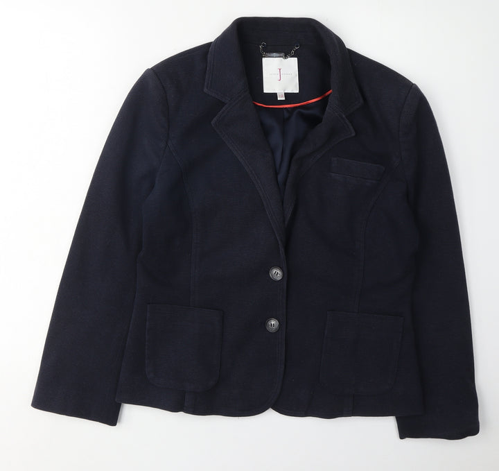 Jasper Conran Women's Blue Suit Jacket Size 12