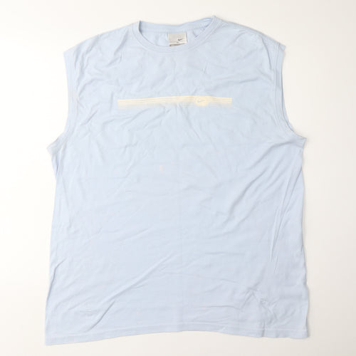 Nike Men's XL Blue Sleeveless T-Shirt - Good Condition