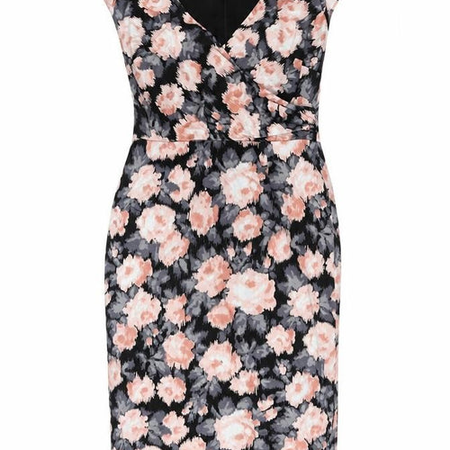 Laura Ashley Women's Multicoloured Floral Pencil Dress