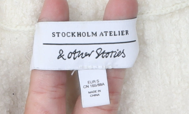 & Other Stories Women’s Ivory Wool Tank Top, Size S